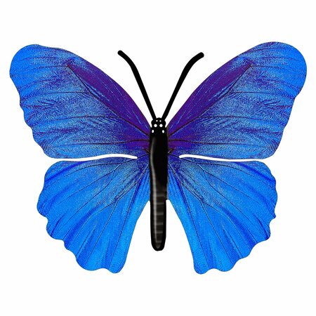 NEXT INNOVATIONS Blue Haze Small Butterfly Wall Art 101410078-BLUEHAZE